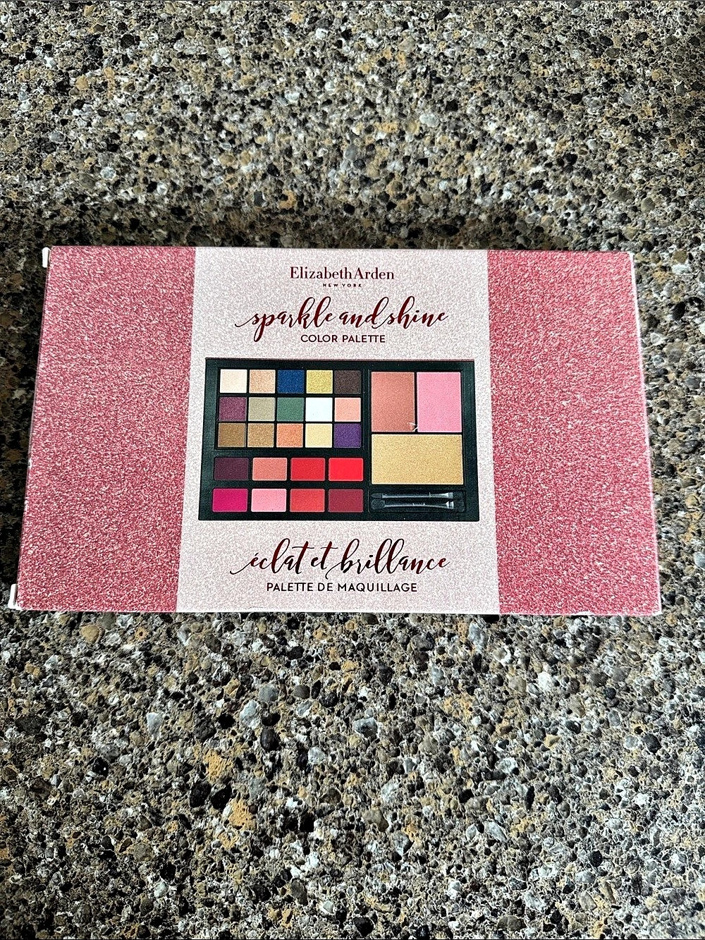 NEW Elizabeth Arden Sparkle and Shine Makeup Colors Palette Travel All-in-1
